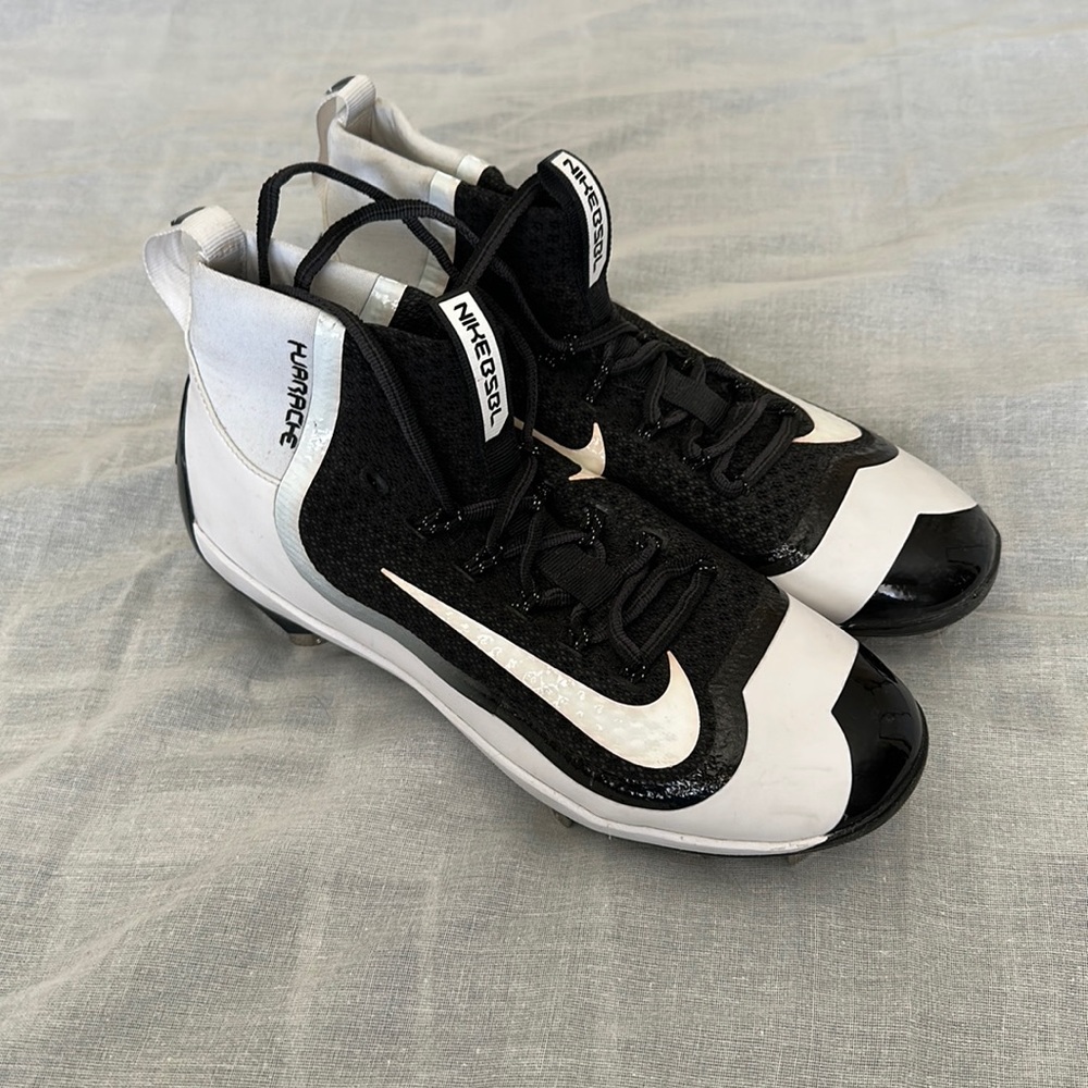Nike Size 8 Huarache Elite Baseball Cleats Shoes High top NEW sz 8